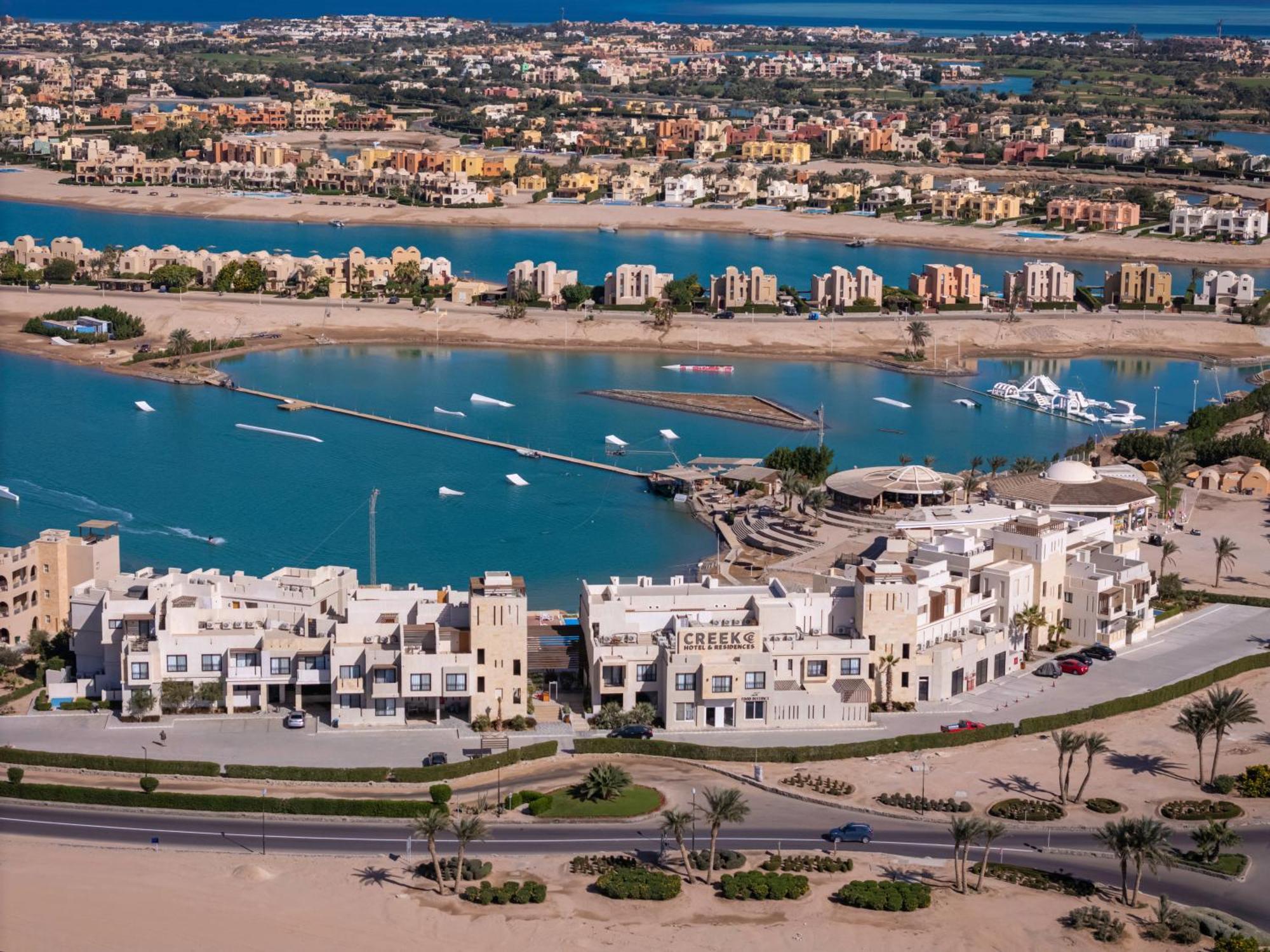 Creek Hotel And Residences El Gouna フルガダ エクステリア 写真