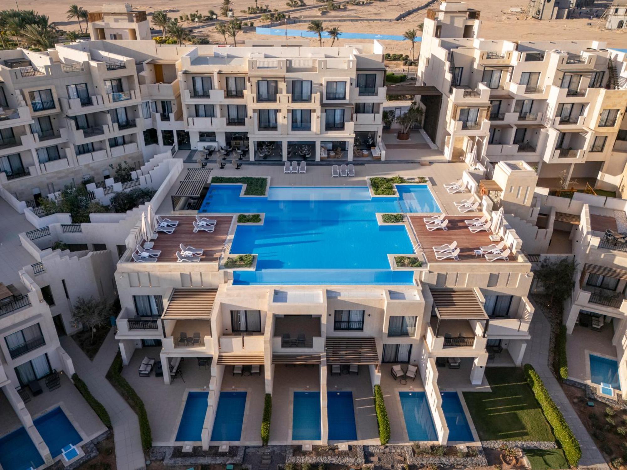 Creek Hotel And Residences El Gouna フルガダ エクステリア 写真