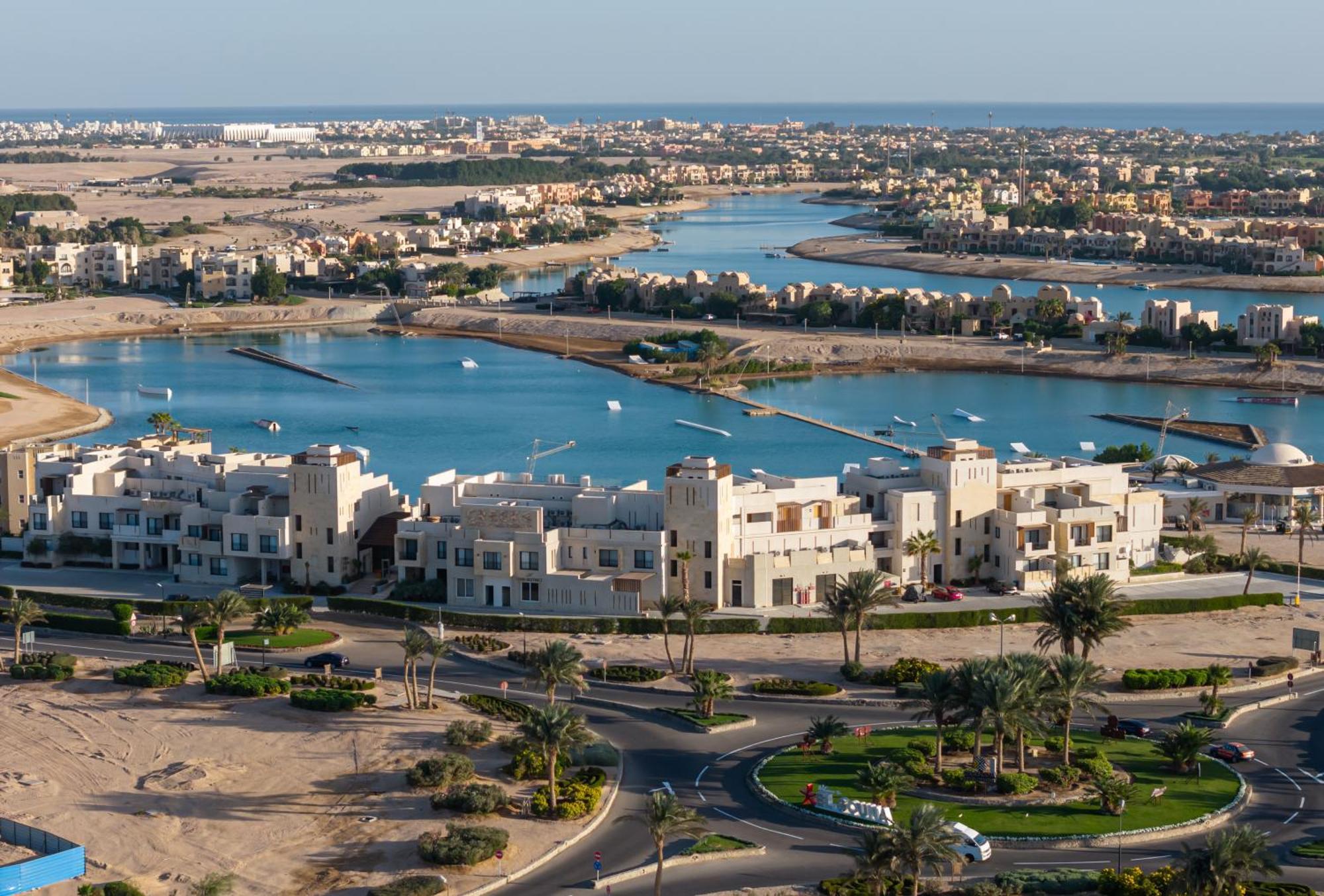 Creek Hotel And Residences El Gouna フルガダ エクステリア 写真